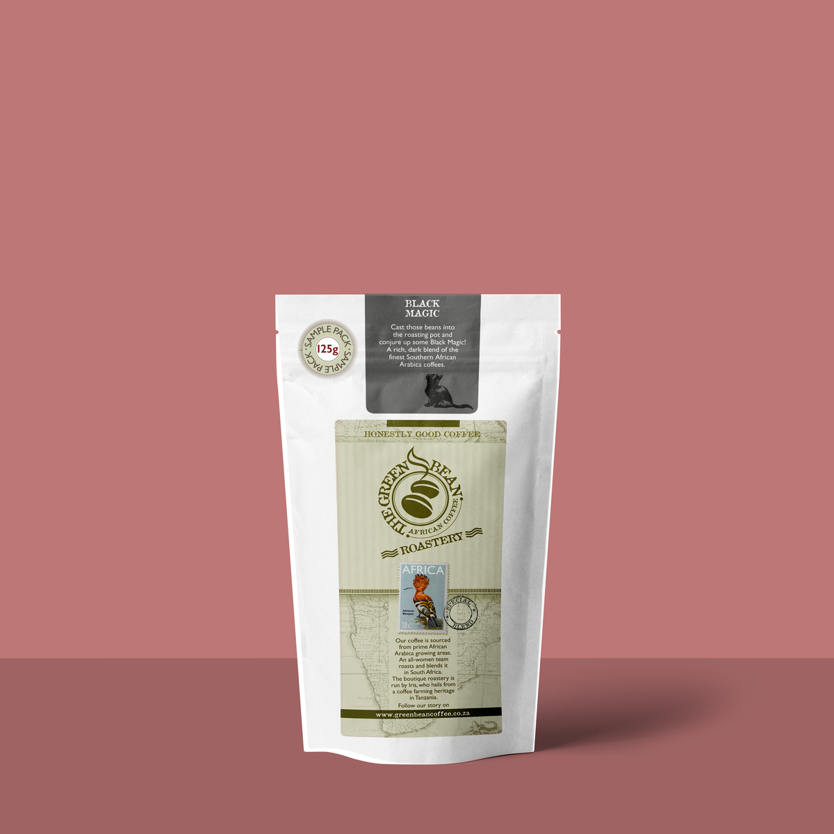 Green Bean Black Magic 125g coffee sample pack